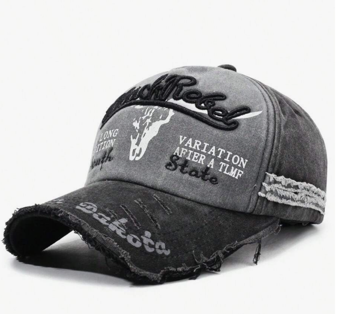 V1 'DECAY' DISTRESSED TRUCKER - WASHED GRAPHITE