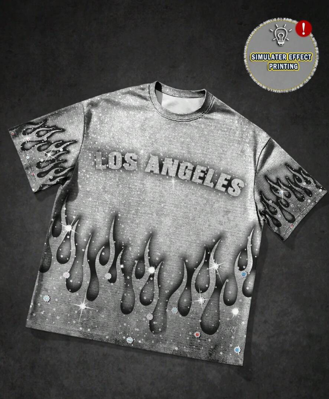 LA Flames Graphic Tee